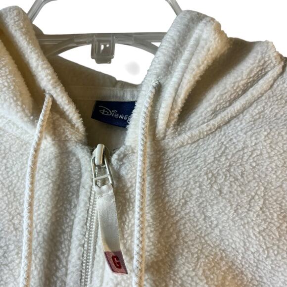 Disney Grumpy Hooded Fleece‎ Pullover 1/4 Zip Pockets Small (2958) - Picture 4 of 5